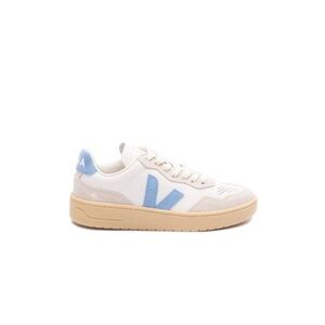 Veja V-90 Organic Leather Sneakers Women Light Blue